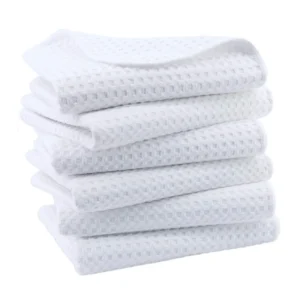 400GSM Polyester Sublimation Blank Plain Waffle Kitchen Tea Towel Hand Towel for Heat Press Printing