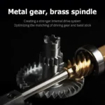 Topline Fishing Reel HE500 800-7000 High Quality Spinning Reel Gear Ratio 5.2:1 Metal Spool Saltwater Reel Fishing 8KG Max Drag