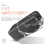 Cyboris T8 Pro Wireless for Bluetooth Speakers Portable HiFi Mini Subwoofer Extended Bass Treble Home Party Music Boombox