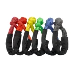 Synthetic uhwmpe soft shackle recovery for 4×4 utv atv emergency tools