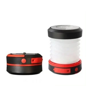 Collapsible LED USB Rechargeable Solar Lantern for Outdoor Activities like Climbing for Camping