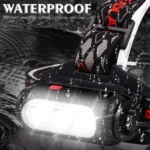 2500 Lumens Brightest Head Lamp IPX4 Headlight for Camping Outdoors 2 in 1 USB Rechargeable Headlamp COB Work Flashlight Torch