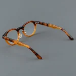 5806 Men’s Spectacle Frame Women Anti-Blue Light Style Glasses Clear Lens Brand Designer Female Acetate Frame Vintage Eyeglasses