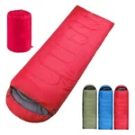 Camping Accessories Ultralight Compact Bag Backpacking Gear Warm Envelope-type Single Person Cotton Custom Printed Sleeping Bag