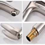 Faucets Cold Hot Mixer Basin Sink Tap Black Water Kitchen Faucet Bathroom Accessories