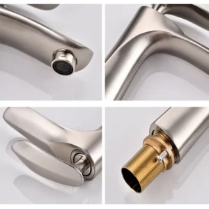 Faucets Cold Hot Mixer Basin Sink Tap Black Water Kitchen Faucet Bathroom Accessories