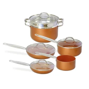 Aluminium Cooking Pan Set Multi Home Cookware Polished Pressure Cooker Kitchen Cooking Sets Cookware Non Stick