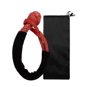 Synthetic uhwmpe soft shackle recovery for 4x4 utv atv emergency tools
