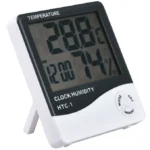 3-in-1 Type Digital Room Temperature Thermometer Hygrometer Clock