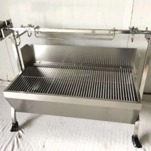 Mini Portable Camping Roast Lamb Leg Chicken Duck and Fish Barbecue Furnace Electric Rotary Doner Kebab BBQ Grills Machine