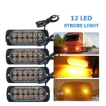 Rooftop Emergency Strobe Lights Car Hazard Vehicle Truck Snow Plow Signal Lamp Flashing Beacon Warning Light