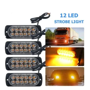 Rooftop Emergency Strobe Lights Car Hazard Vehicle Truck Snow Plow Signal Lamp Flashing Beacon Warning Light