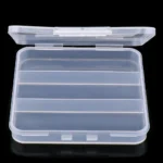 Fishing Tackle 3 Compartments Baits Lures Hooks Storage Plastic Boxes Outdoor Bulk Fishing Tackle Boxes