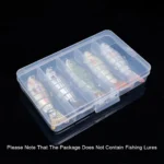 5 Compartments Carp Fishing Accessories Lure Hook Boxes Storage High Hardness Waterproof Bait Lures Fishing Tackle Box