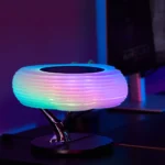 RGB Atmosphere Lamp BT High Sound Quality LED Wireless Charging Table Lamp Cloud Smart Speakers