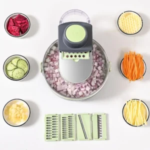 Multi-Functional Plastic Manual Vegetable Cutter Potato & Onion Slicer Mandoline Tool