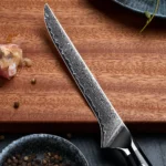 6 Inch VG10 67 Layers Damascus Knives Kitchen Bone Fillet Boning Knife with G10 Handle