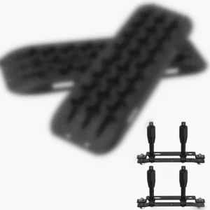 Off-Road Recovery Gear for 4x4 Vehicles Traction Board Mount Snow Sand Tracks SUV Recovery Kit Recovery Track Mounting Kit