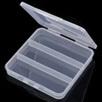Fishing Tackle 3 Compartments Baits Lures Hooks Storage Plastic Boxes Outdoor Bulk Fishing Tackle Boxes