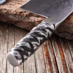 Hand Forged Cleaver Knife Professional Full Tang Kitchen Knife Stainless Manganese Carbon Steel Meat Slicer