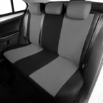 5 Seat Car Seat Covers Full Set, Breathable Polyester Automotive Front and Rear Seat Covers, Automotive Seat Cover