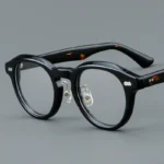 5806 Men’s Spectacle Frame Women Anti-Blue Light Style Glasses Clear Lens Brand Designer Female Acetate Frame Vintage Eyeglasses