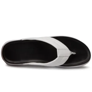 *Spring Anti Slippery Style Real Cowhide Material Full Grain Leather Men Summer Beach Casual Slipper Flip-Flops Outdoor