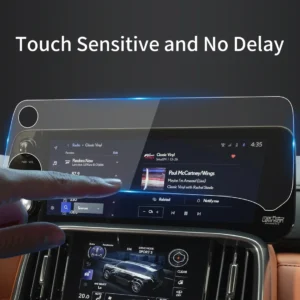 High Clear Car Accessories Navigator GPS Tempered Glass Screen Protector Film for LEXUS LX 500 LX 600 Auto Radio DVD Player Foil