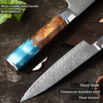 XITUO High Quality 67 Layers Japanese Damascus Kitchen Knives Set Multifunctional Cooking Knifes Damascus Steel Chef Knife