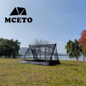 MCETO Outdoor TY500PRO Ultralight Mesh Tent Cabin Tarp Inner 3 Person Hiking Bushcrafter Hunting Gear