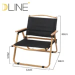 Lightweight Aluminum Alloy Bracket Folding Chair Garden Beach Portable Outdoor Camping Chair