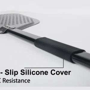 Long Handle 12/13/14 Inch Hard Coating Pizza Peel Perforated Pizza Shovel Aluminum Brick Oven Shovel Detachable Long Peel