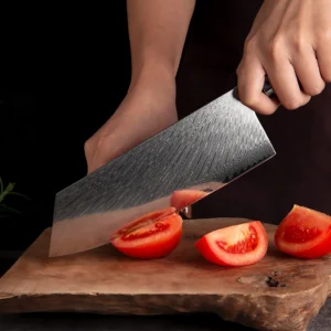 XITUO 1-9 Pieces Damascus Steel Kitchen Knives Set Sharp Chef Knife Black Resin Handle Kitchen Utility Cutting Tools