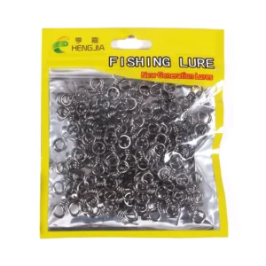 Newup 50 Pcs/bag Trigeminal Swivel Fishing Tackle Accessories