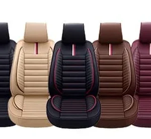 2022 BMW AUDI Leather Car Seat Covers Full Set for Auto Interior Accessories TOYOTA HONDA CIVIC