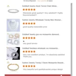 Wholesale Hip Hop Iced Out Fine Jewelry 2mm 3mm 4mm 5mm 6mm 6.5mm Lab Diamond 925 Silver VVS Moissanite Tennis Chain Necklaces