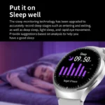HD Big-Screen Smartwatch Watch 4 Pro Wireless Charging, 200 mAh Battery & Health Monitoring