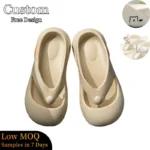 New Style Chanclas Summer Unisex Women Man EVA Thongs Close Toe Platform Outdoor Beach Man Flip Flop Slippers for Women Lady