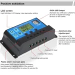 Outdoor Solar Panel 600W 12V Polycrystalline USB Power Portable Rechargeable Solar Cell Solar Generator for Home Lighting Camp