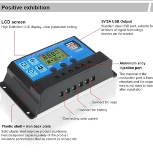 Outdoor Solar Panel 600W 12V Polycrystalline USB Power Portable Rechargeable Solar Cell Solar Generator for Home Lighting Camp