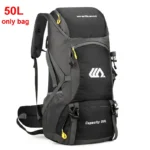 50L Travel Backpack Camping Men Large Hiking Bag Climbing Mountaineering Luggage bag