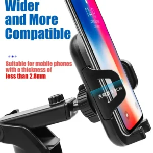 Phone Holder for Car Truck Drivers Universal Upgraded Handsfree Stand Dash Windshield Air Vent Mobile Phone Mount Stand