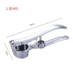 Imitating Stainless Steel Multifunction Garlic Press Crusher Kitchen Cooking Ginger Squeezer Masher Handheld Ginger Mincer Tools