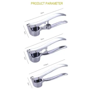 Imitating Stainless Steel Multifunction Garlic Press Crusher Kitchen Cooking Ginger Squeezer Masher Handheld Ginger Mincer Tools