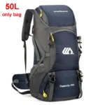 50L Travel Backpack Camping Men Large Hiking Bag Climbing Mountaineering Luggage bag