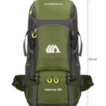 50L Travel Backpack Camping Men Large Hiking Bag Climbing Mountaineering Luggage bag
