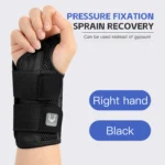 Wrist Brace for Carpal Tunnel Support Brace with Splints Hand Support for Arthritis Tendonitis Sprain Injuries Wrist Pain