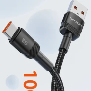 Toocki USB Type C Cable Fast Charging USB C Charger Cord For For iPhone 15 14 13 12 11 Huawei P40 P30 Realme Oppo Oneplus 1m 2m