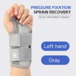 Wrist Brace for Carpal Tunnel Support Brace with Splints Hand Support for Arthritis Tendonitis Sprain Injuries Wrist Pain