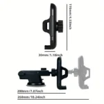 NEW Universal Sucker Car Phone Holder 360° Windshield Car Dashboard Mobile Cell Support Bracket for Smartphones
